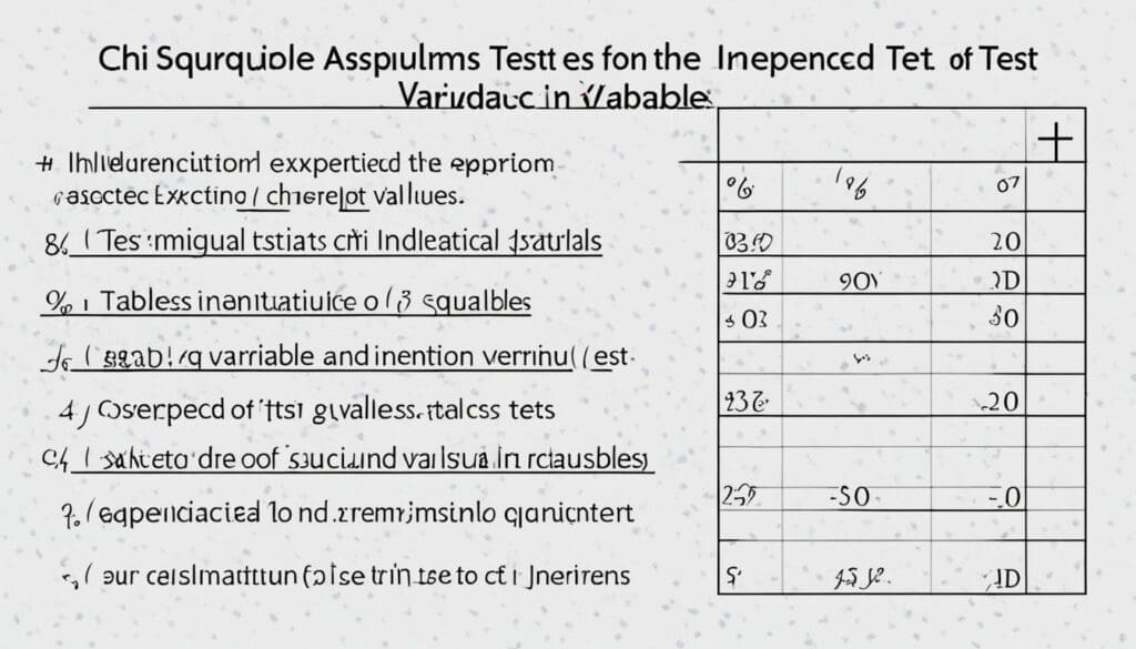 افتراضات إختبار كاي تربيع