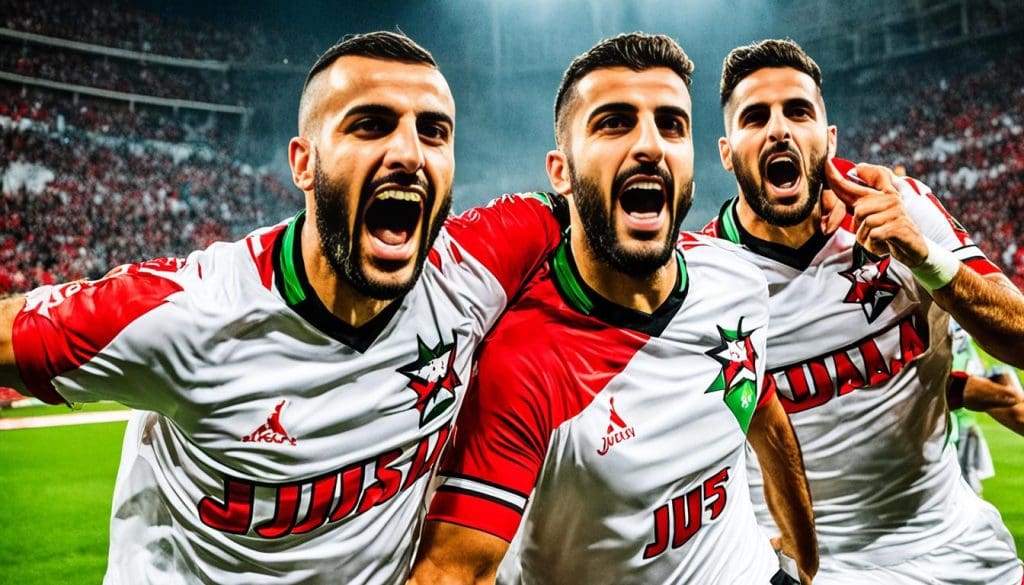 حسونة الشيخ مع المنتخب الأردني