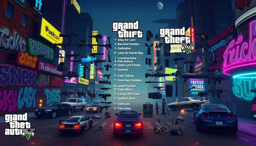 قائمة كلمات السر في GTA 5