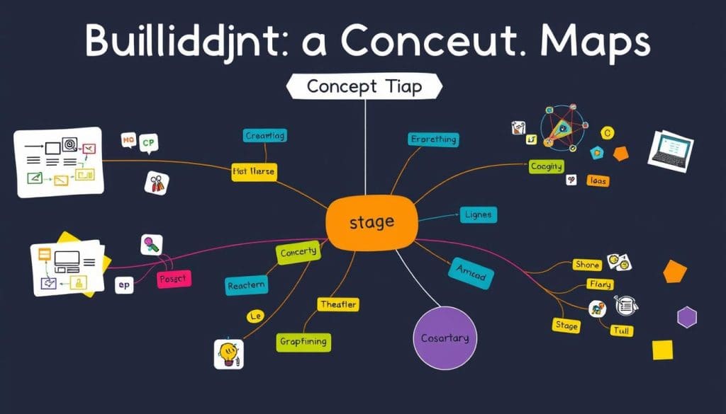 مراحل بناء خريطة المفاهيم
