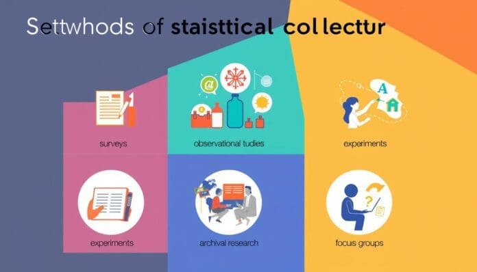 طرق جمع البيانات الإحصائية