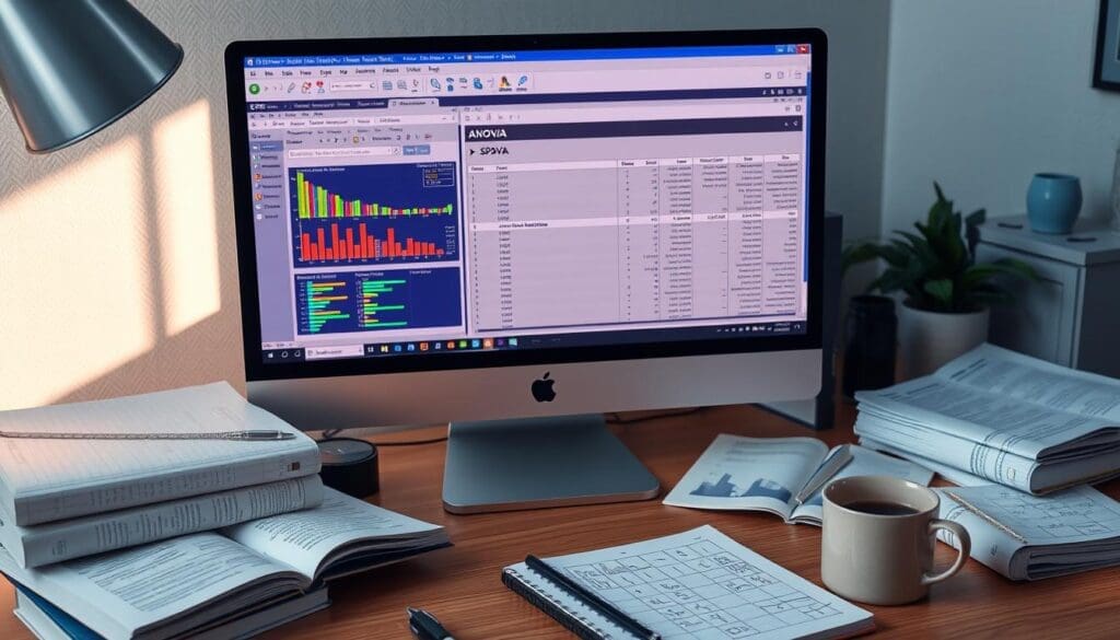 Applying ANOVA analysis in SPSS